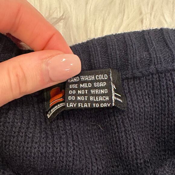 Budabean Vintage 90’s Men’s Jersey Sweater Athletic Chunky Crew Neck Pullover - Picture 10 of 11